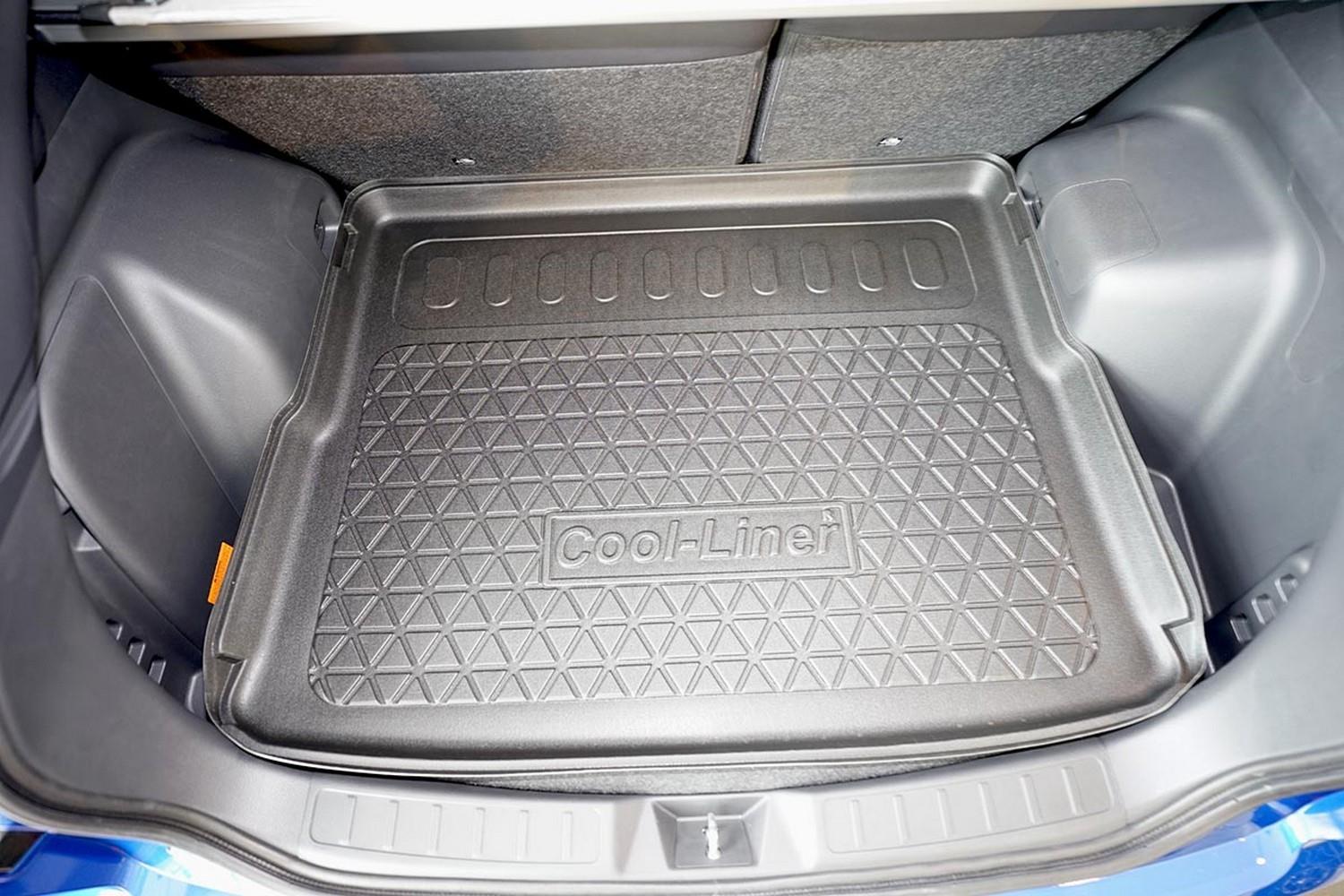 Boot mat suitable for Mitsubishi Eclipse Cross 2021-present 5-door hatchback Cool Liner anti slip PE/TPE rubber