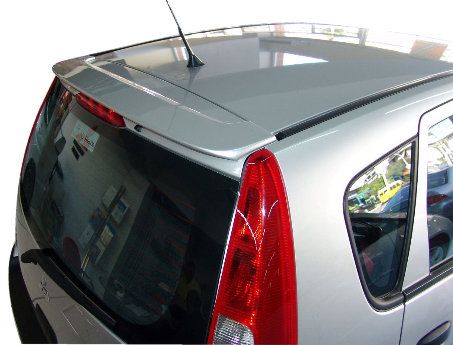 Dakspoiler geschikt voor Mitsubishi Colt (Z30) 2004-2009 5-deurs hatchback