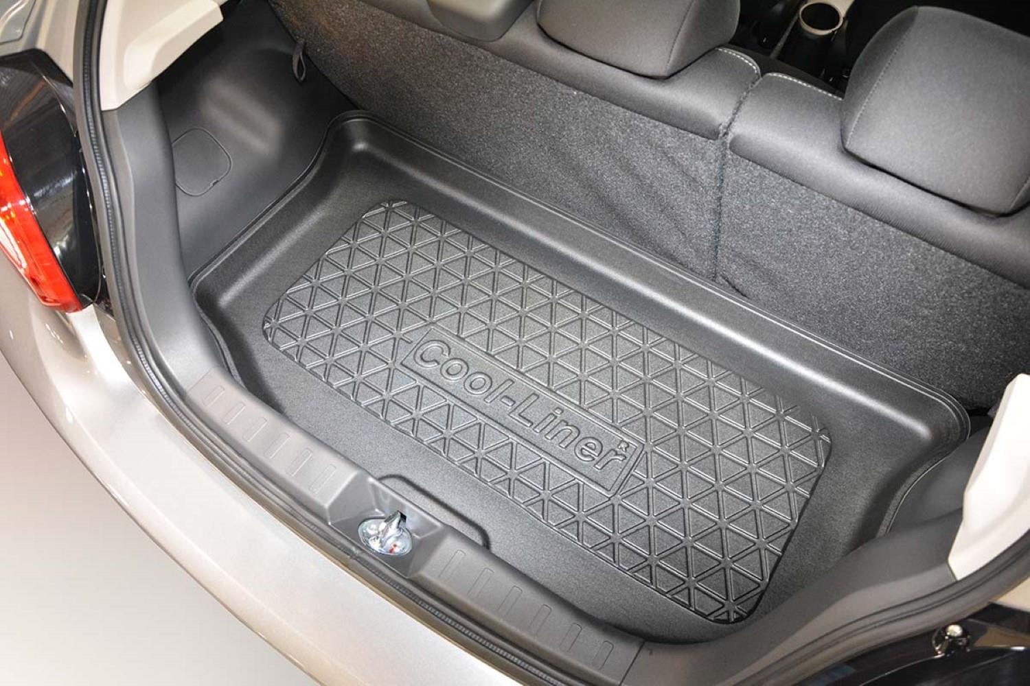 Boot mat suitable for Mitsubishi Space Star II 2016-2020 5-door hatchback Cool Liner anti slip PE/TPE rubber