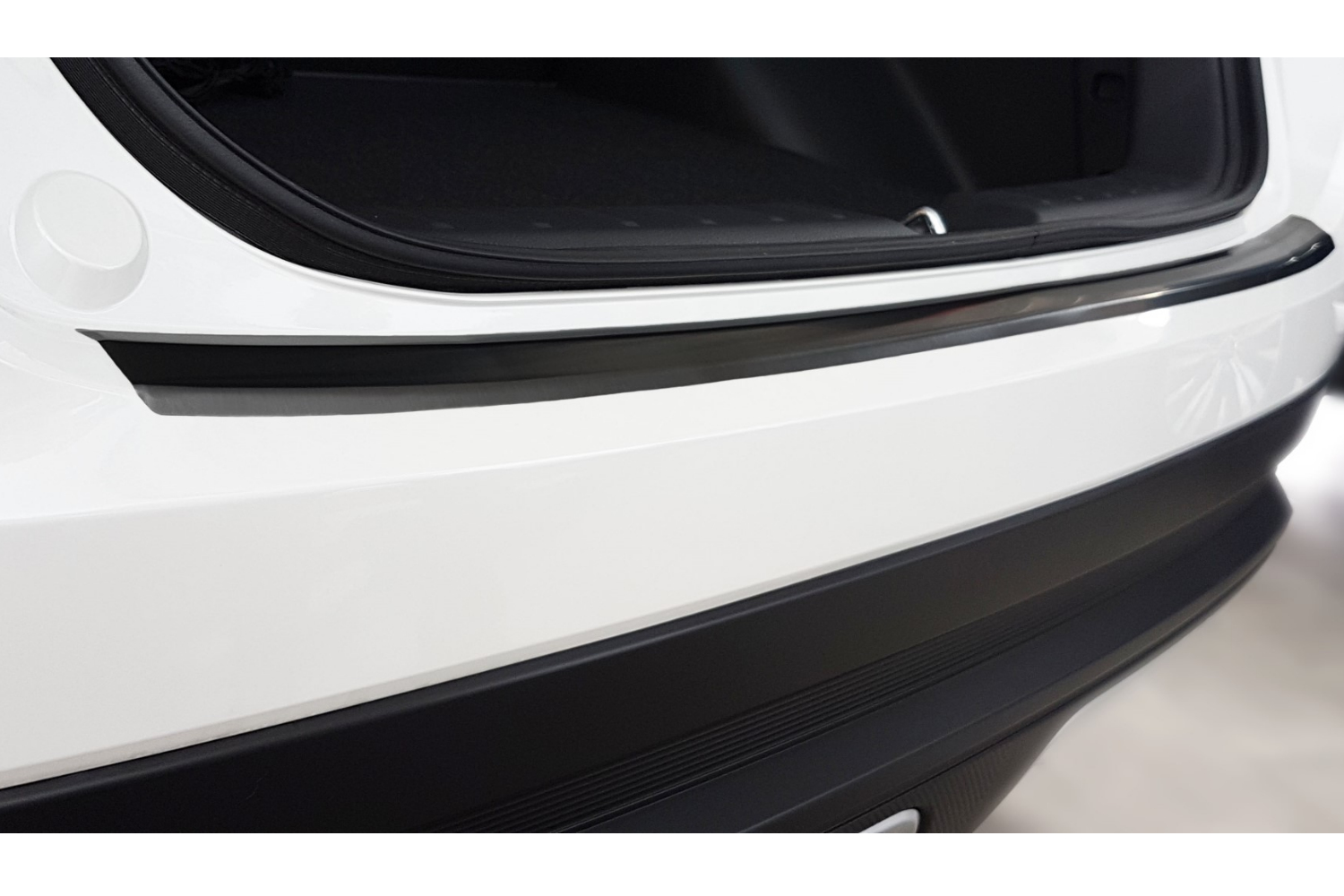 Bumperbeschermer Mitsubishi Eclipse Cross 2018-heden RVS geborsteld antraciet