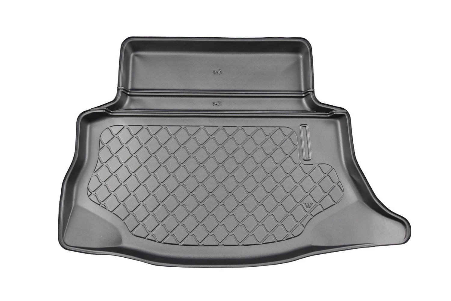 Boot mat suitable for Nissan Leaf (CZ0) 2010-2017 5-door hatchback Guardliner anti slip PE/TPE rubber