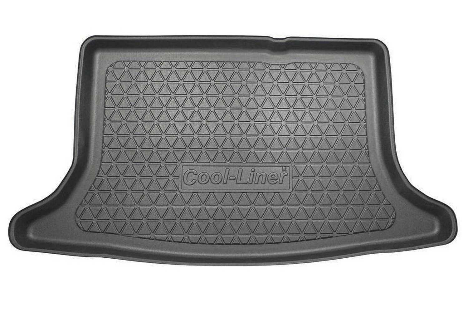 Boot mat suitable for Nissan Pulsar (C13) 2014-2018 5-door hatchback Cool Liner anti slip PE/TPE rubber