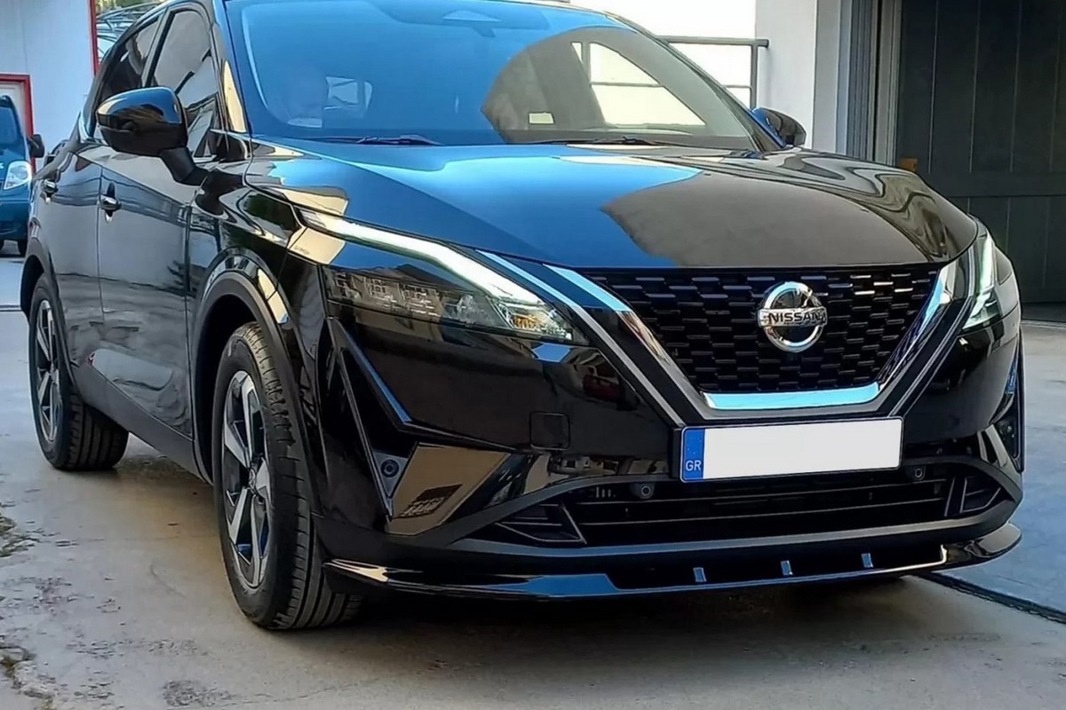 Front spoiler suitable for Nissan Qashqai (J12) 2021-present ABS