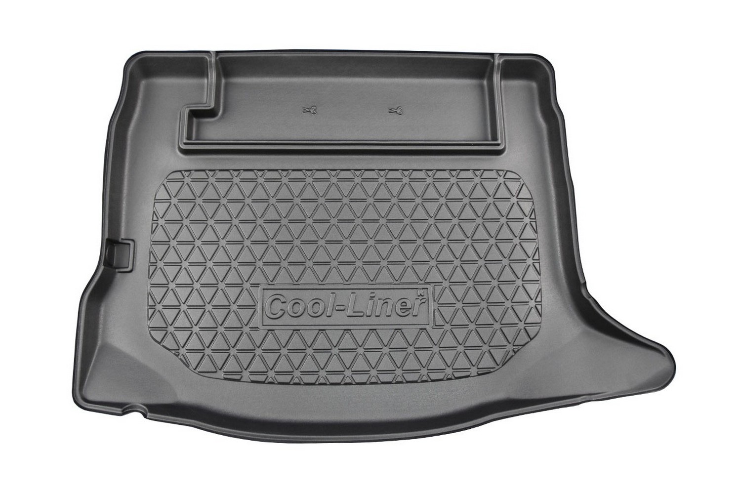 Boot mat suitable for Nissan Leaf (ZE1) 2017-present 5-door hatchback Cool Liner anti slip PE/TPE rubber