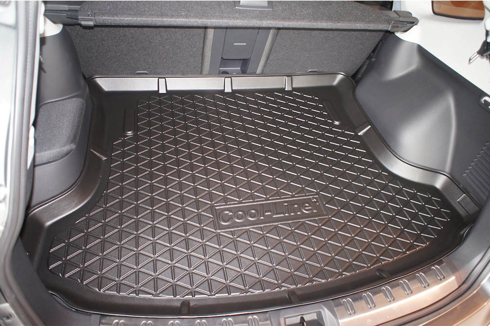 Tapis de sol de voiture en cuir pour Nissan Qashqai J10