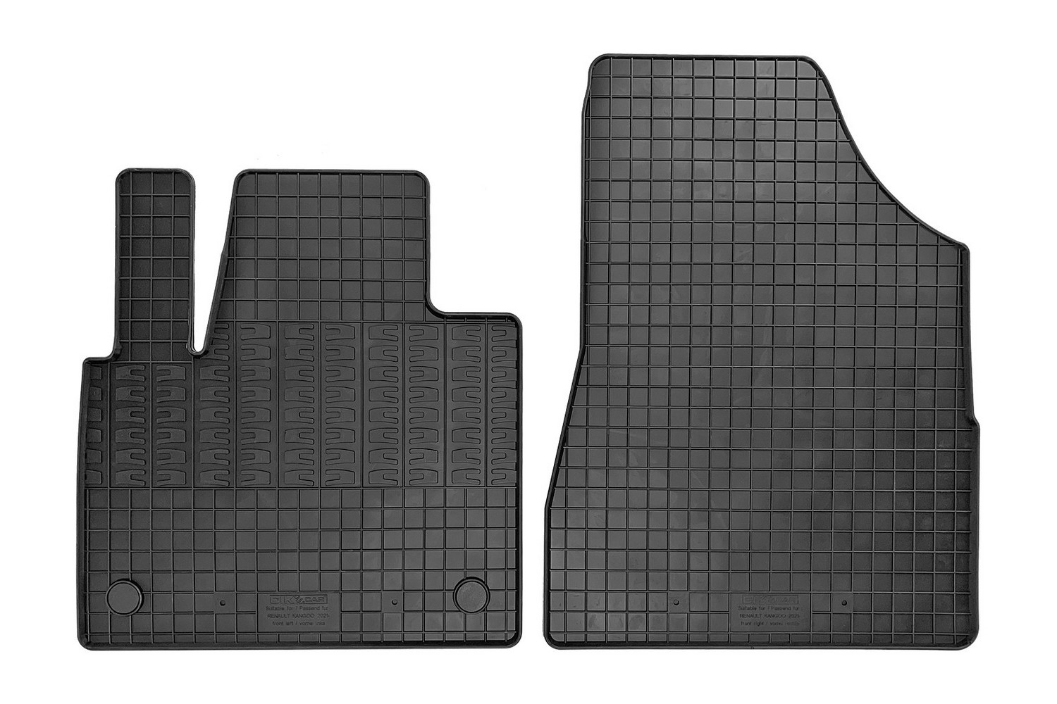 Car mats Nissan Townstar 2021-present rubber