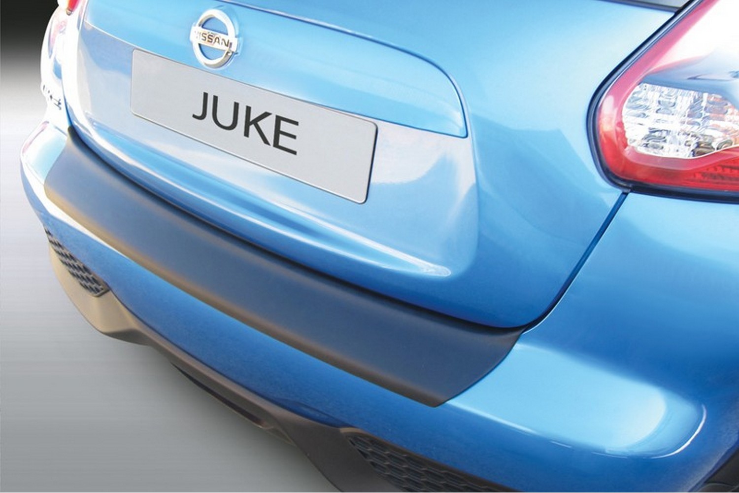 Bumperbeschermer geschikt voor Nissan Juke (F15) 2014-2019 ABS - matzwart