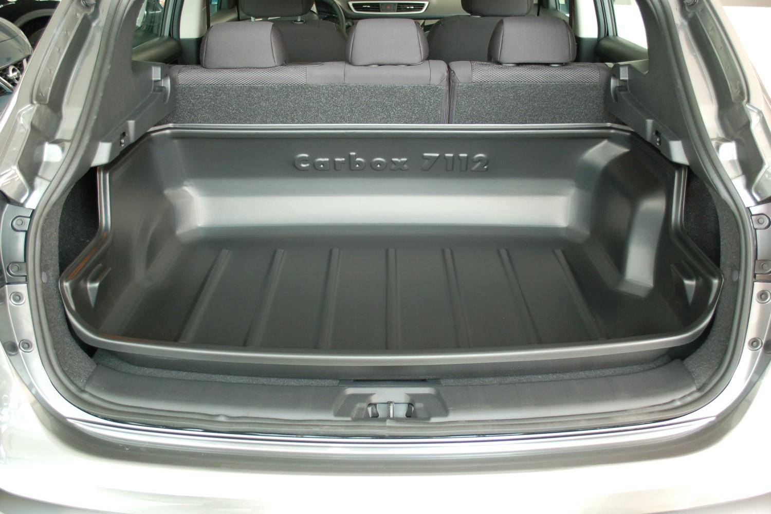 Kofferraumwanne passend für Nissan Qashqai (J11) 2013-2021 Carbox Classic hochwandig
