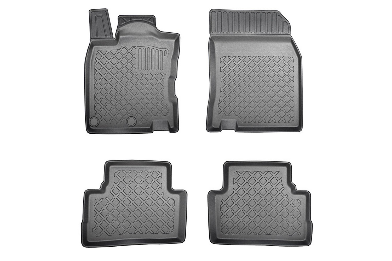 Car mats suitable for Nissan Qashqai (J11) 2013-2021 Guardliner PE/TPE rubber