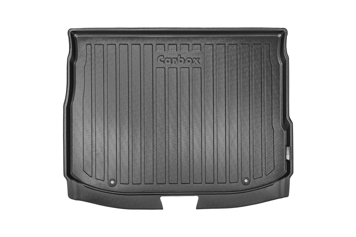 Boot mat suitable for Nissan Qashqai (J12) 2021-present Carbox Form PE rubber - black