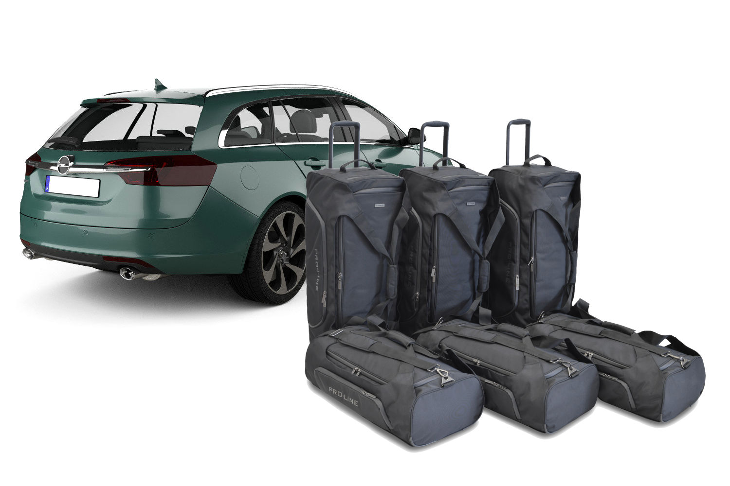 Travel bag set suitable for Opel Insignia A Sports Tourer 2009-2017 wagon Pro.Line