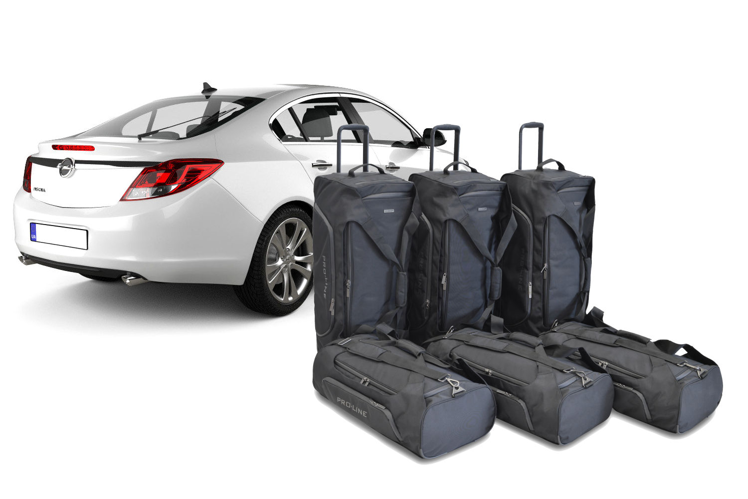 Set de sacs de voyage Opel Insignia A 2008-2017 5 portes bicorps Pro.Line