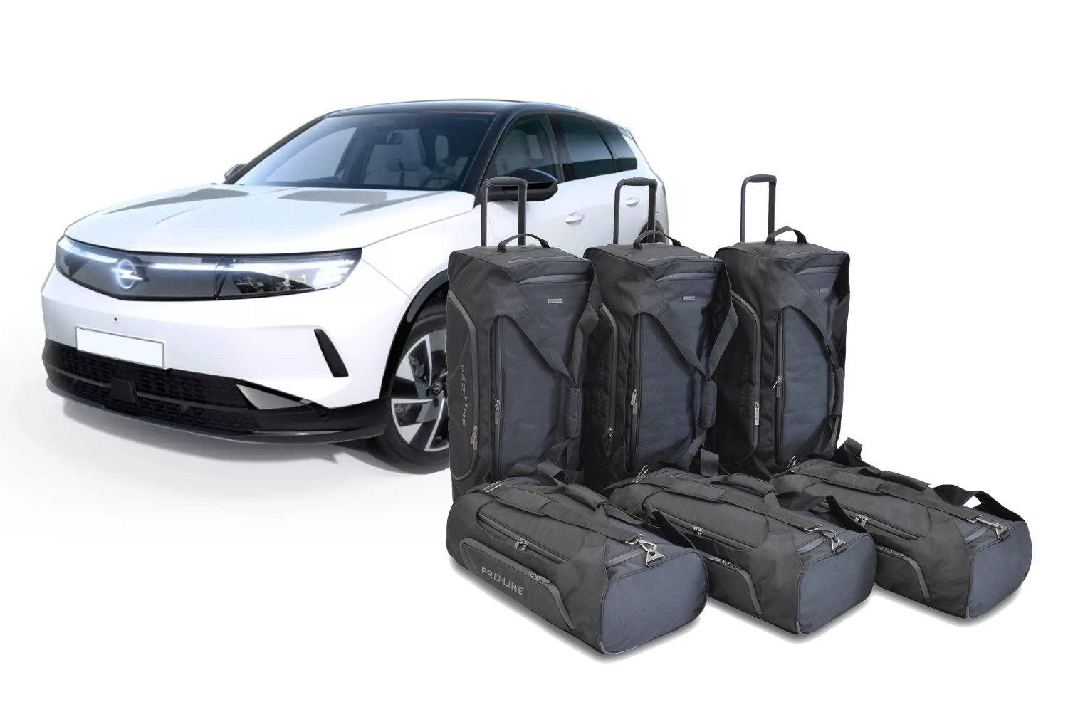 Set de sacs de voyage convient à Opel Grandland II 2024-présent Pro.Line