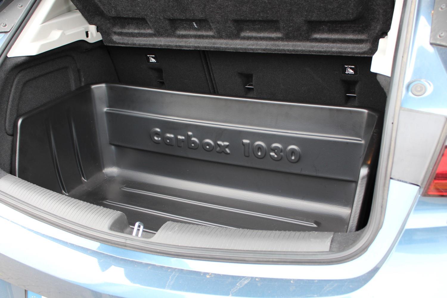Kofferraumwanne Opel Astra K 2015-2021 5-Türer Schrägheck Carbox Classic YourSize 99 x 60 hochwandig