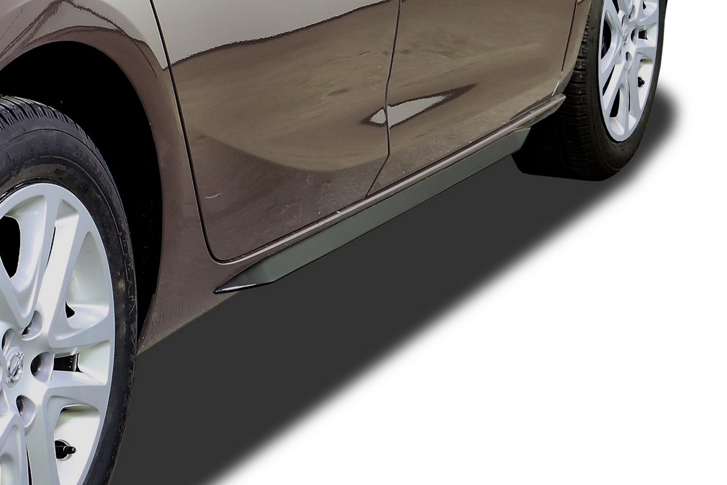 Sideskirts geschikt voor Opel Astra K Sports Tourer 2015-2021 wagon &#34;Slim&#34; ABS
