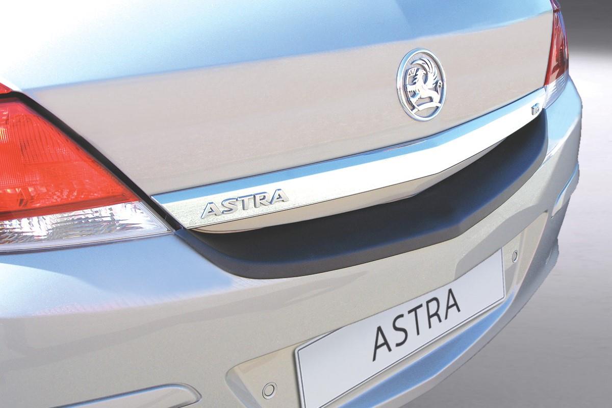 Protection de seuil de coffre convient à Opel Astra H TwinTop 2006-2010 ABS - noir mat
