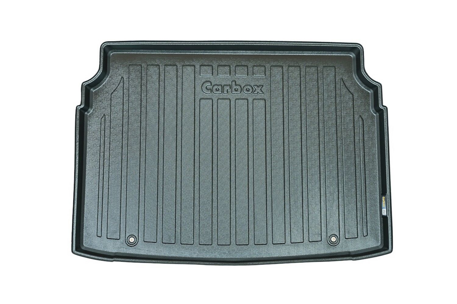 Boot mat suitable for Opel Astra L 2021-present 4-door saloon Carbox Form PE rubber - black