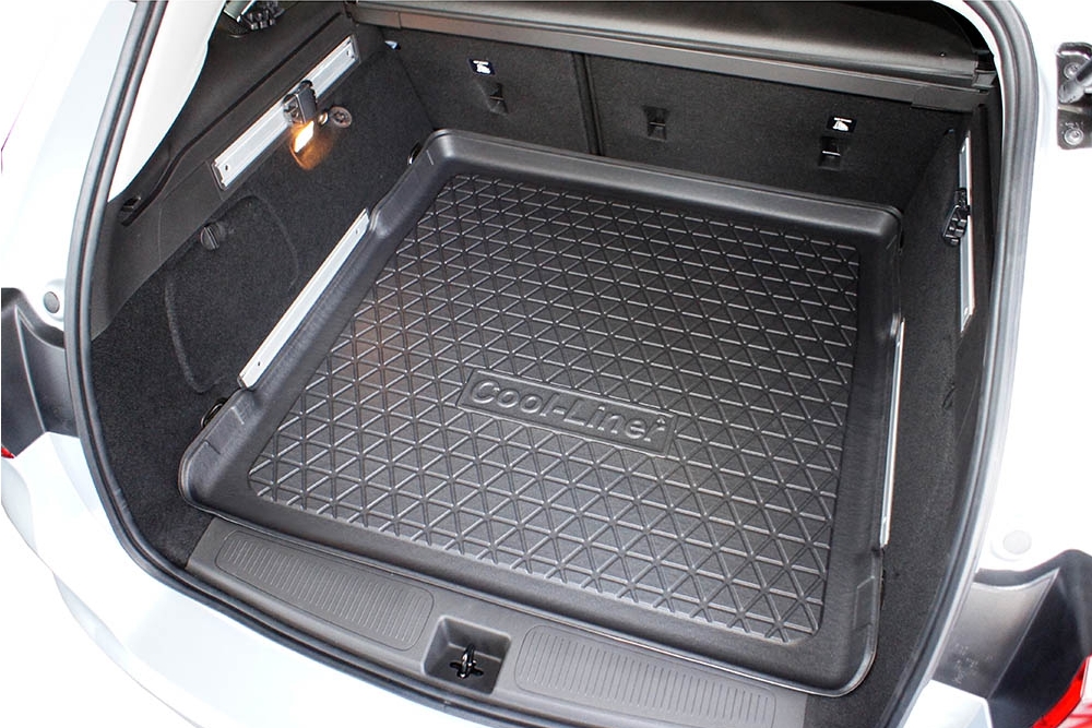 Boot mat suitable for Opel Astra K Sports Tourer 2015-2021 wagon Cool Liner anti slip PE/TPE rubber