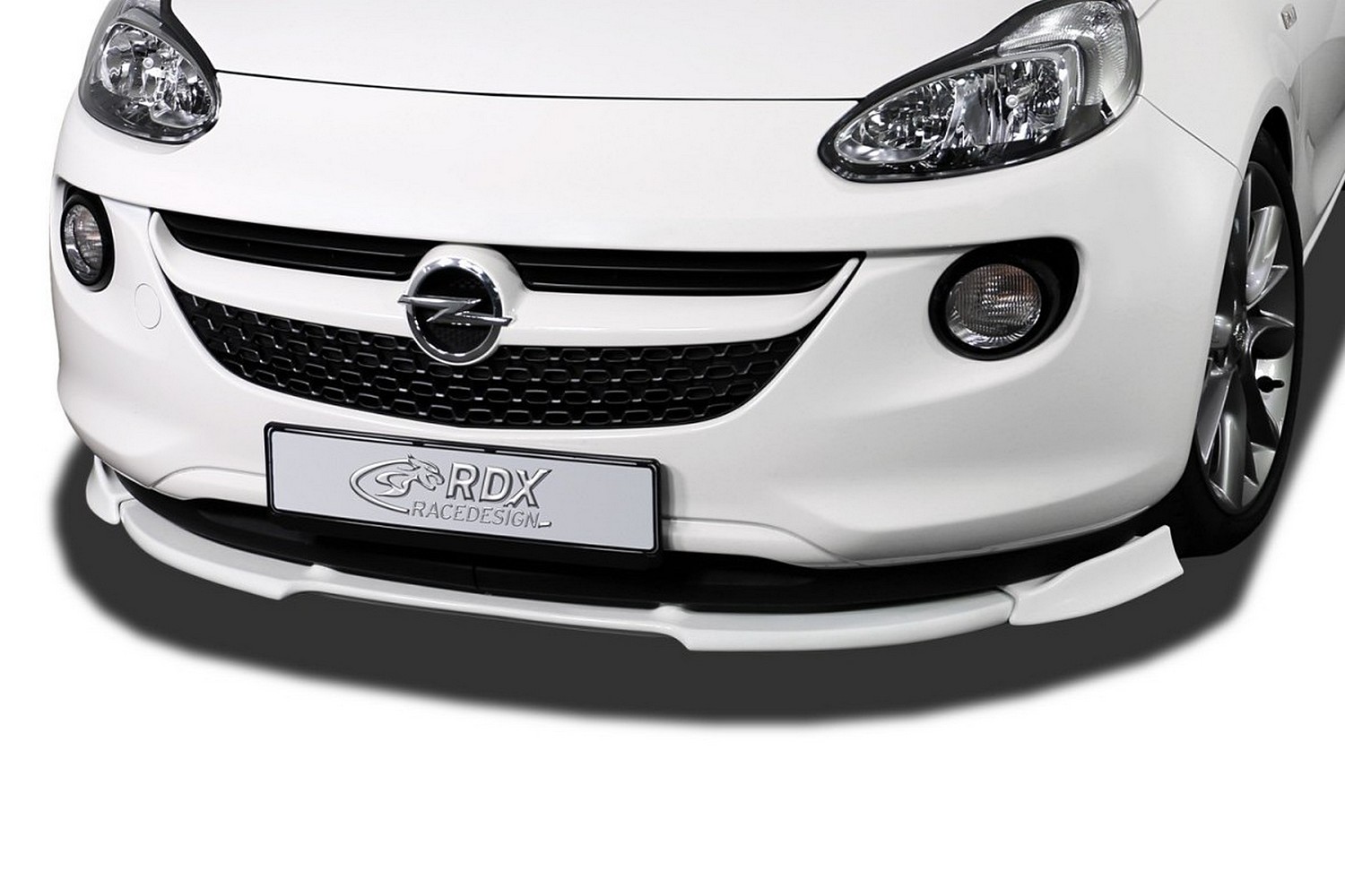 Front spoiler suitable for Opel Adam 2013-2019 3-door hatchback Vario-X PU