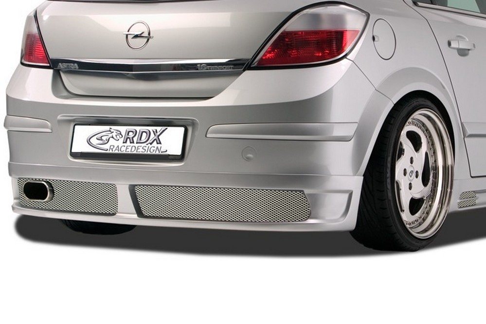 Achterskirt geschikt voor Opel Astra H 2004-2010 5-deurs hatchback PU