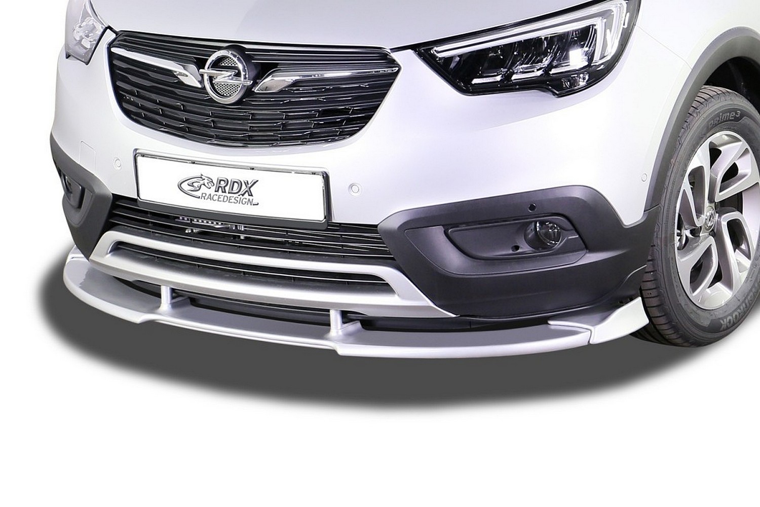 Front spoiler suitable for Opel Crossland X 2017-present Vario-X PU