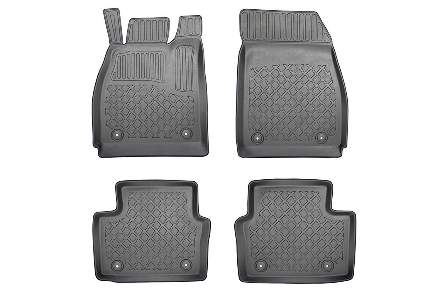 Car mats suitable for Opel Insignia A 2008-2017 4 & 5-door Guardliner PE/TPE rubber