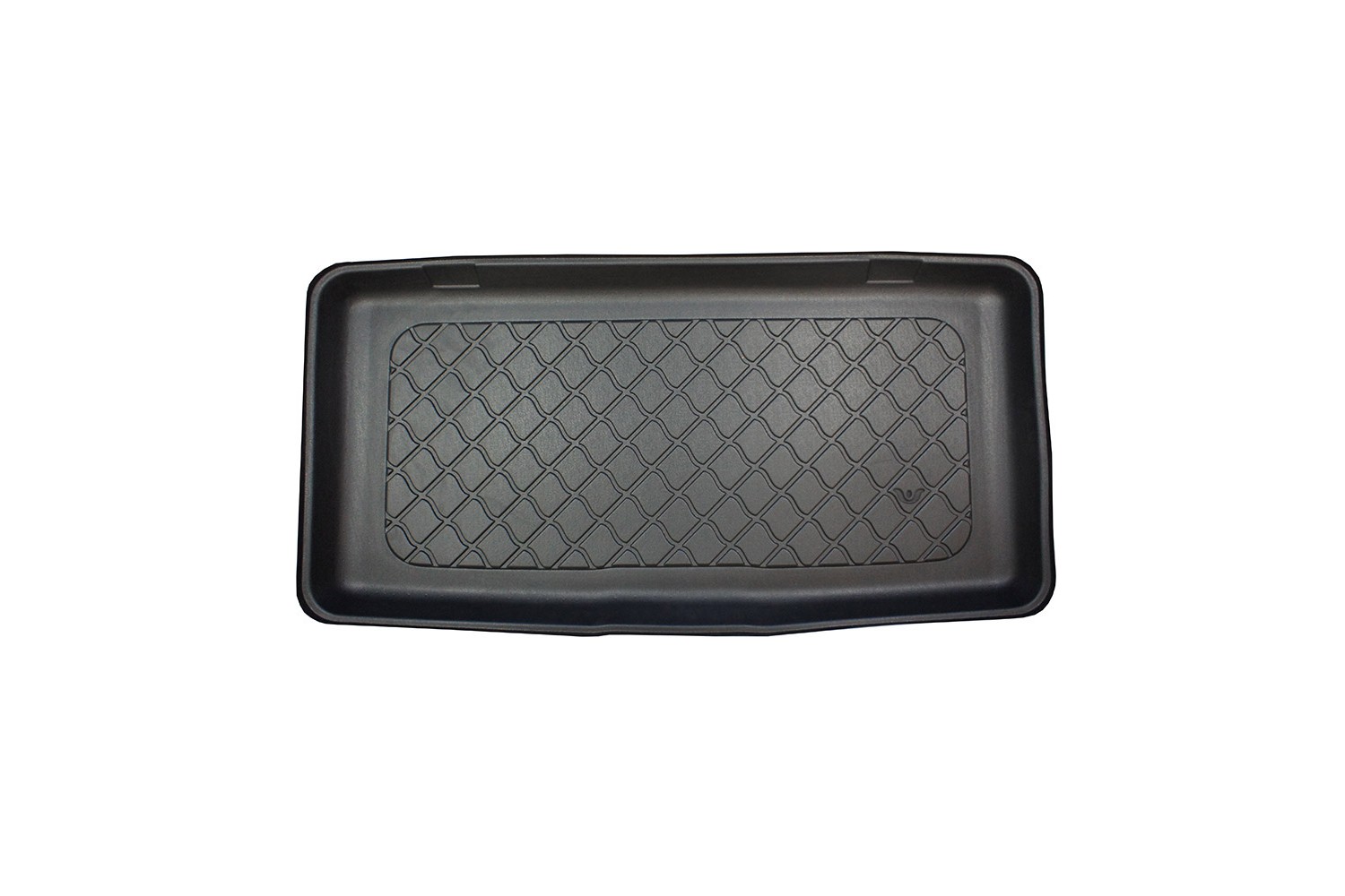 Boot mat suitable for Opel Karl 2015-2019 5-door hatchback Guardliner anti slip PE/TPE rubber