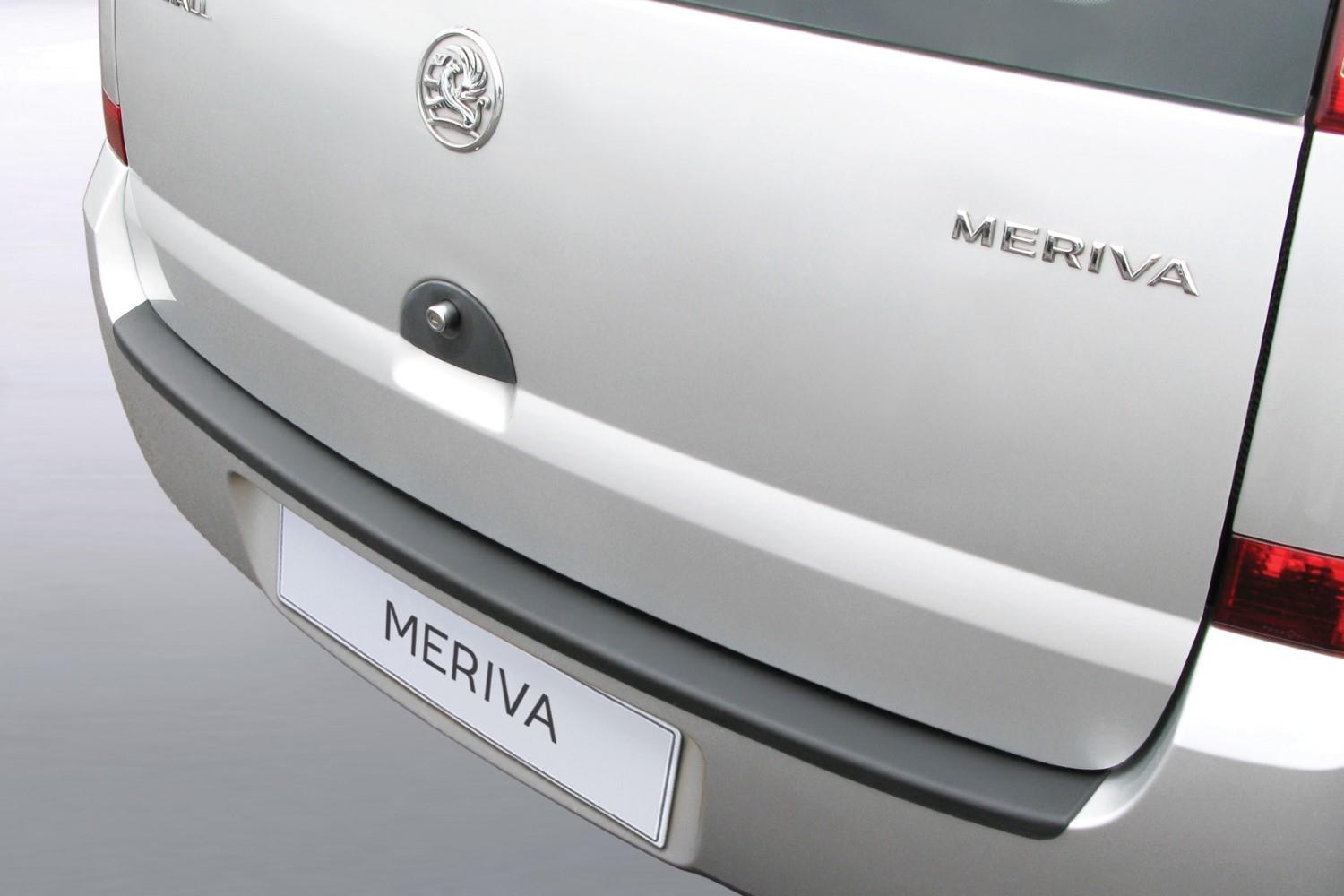 Bumperbeschermer Opel Meriva A 2003-2010 ABS - matzwart