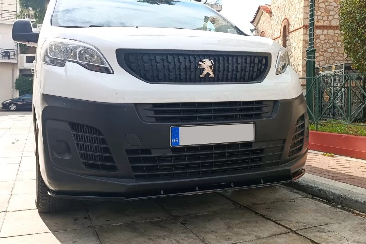 Front spoiler suitable for Opel Zafira Life 2019-present ABS
