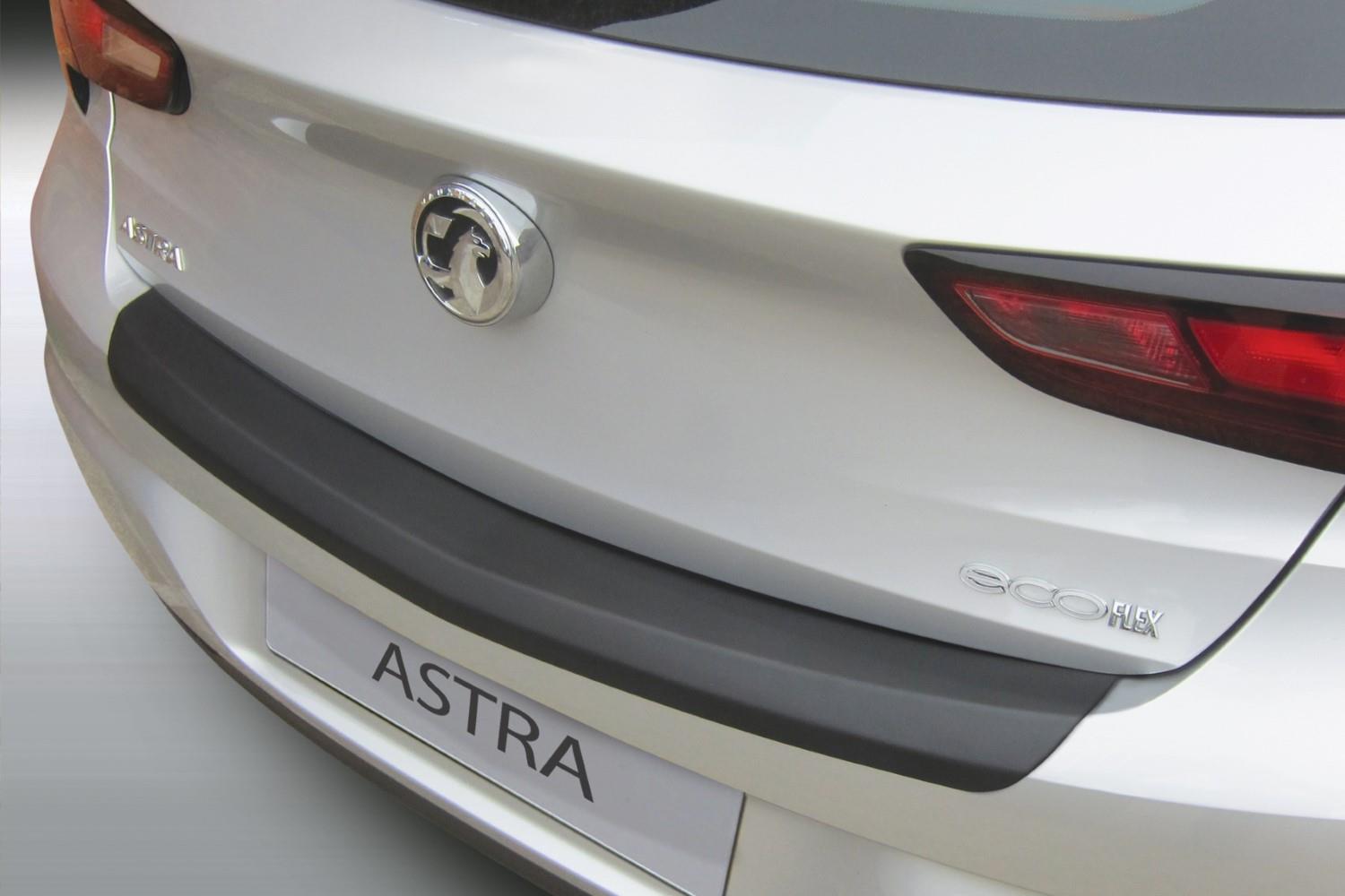 Protection de seuil de coffre Opel Astra K 2015-2021 5 portes bicorps ABS - noir mat