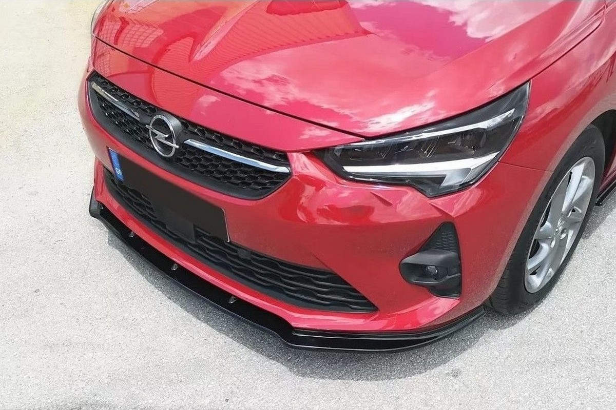 Frontspoiler passend für Opel Corsa F 2019-heute 5-Türer Schrägheck ABS