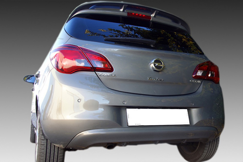 Achterdiffusor geschikt voor Opel Corsa E 2014-2019 3 & 5-deurs hatchback ABS