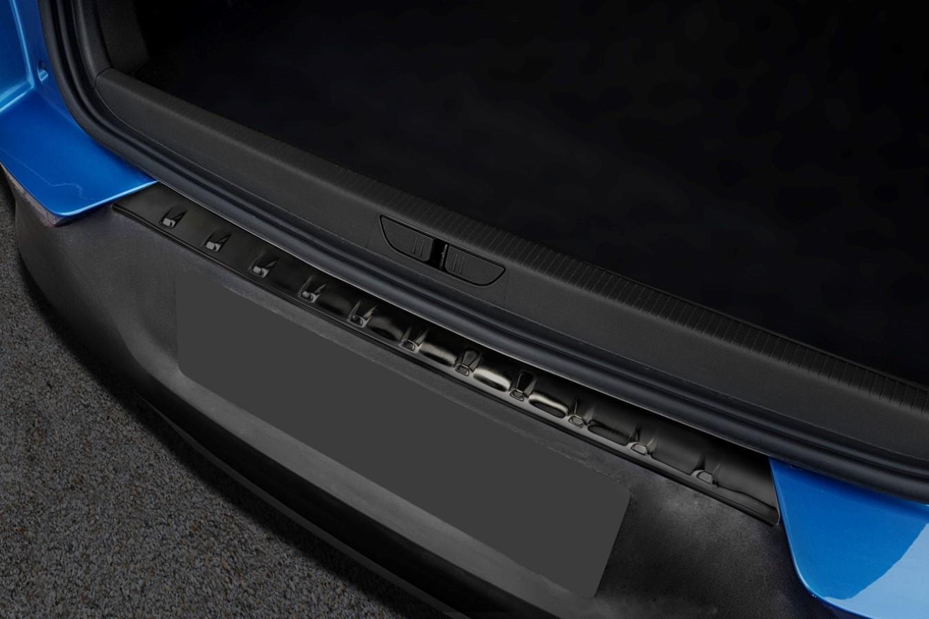 Bumperbeschermer Opel Grandland X 2017-heden RVS geborsteld antraciet
