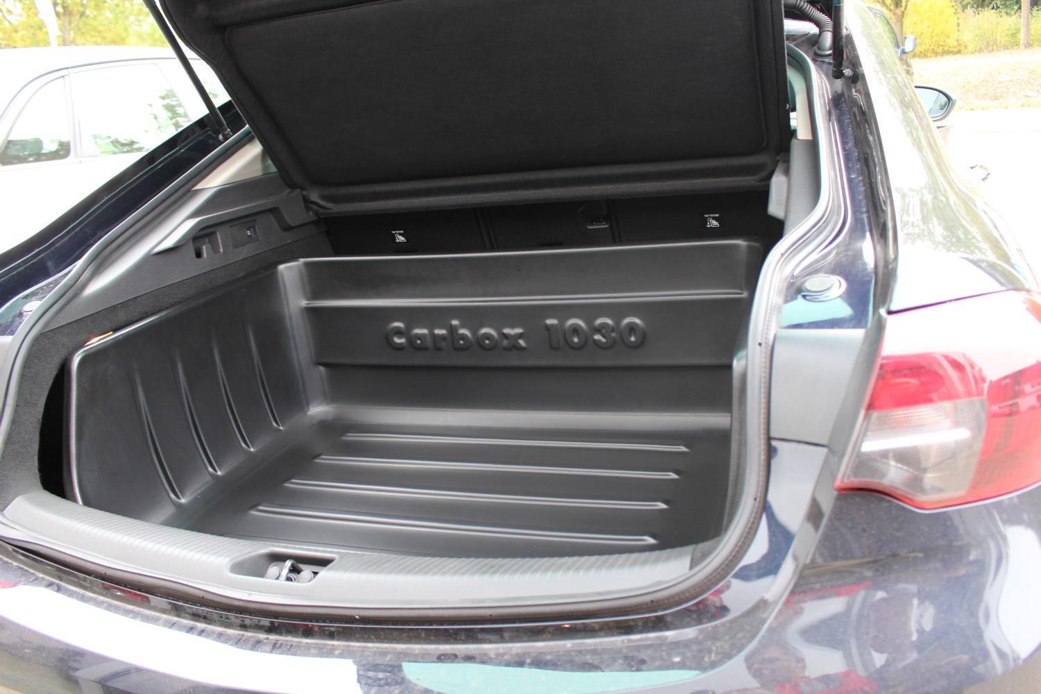 Kofferbakschaal geschikt voor Opel Insignia B Grand Sport 2017-2022 5-deurs hatchback Carbox Classic YourSize 99 x 90 hoogwandig