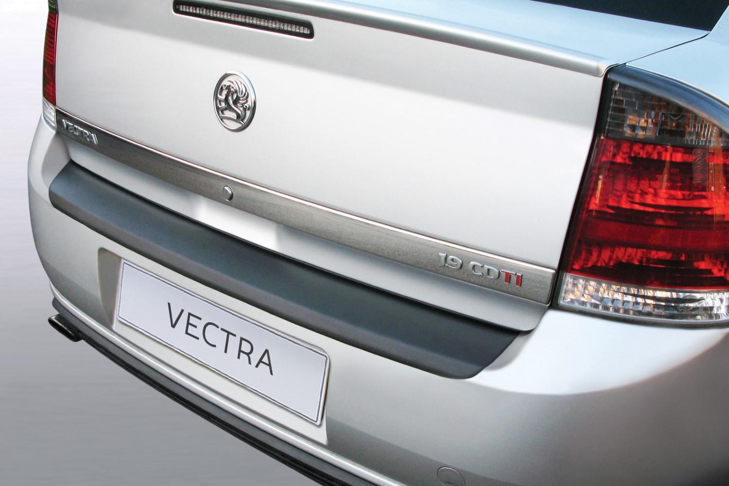 Protection de seuil de coffre Opel Vectra C 2002-2008 5 portes bicorps ABS - noir mat