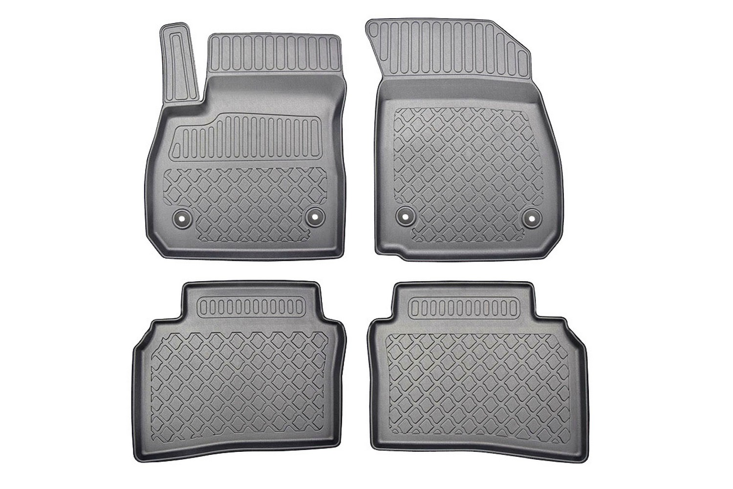 Car mats suitable for Opel Insignia B Grand Sport 2017-2022 5-door hatchback Guardliner PE/TPE rubber