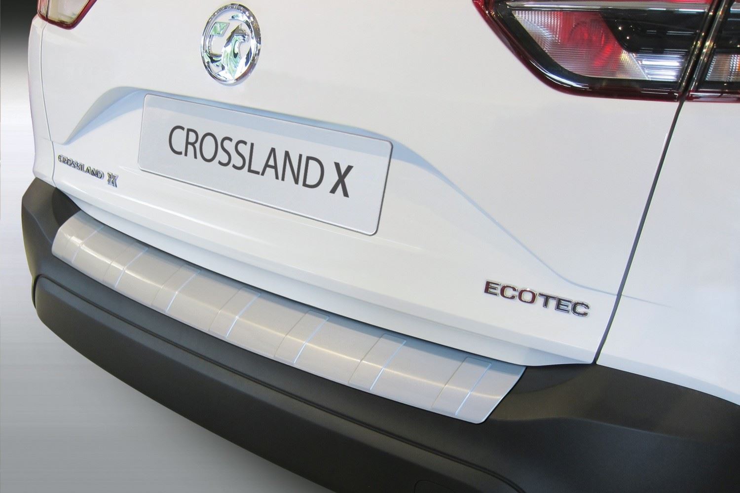 Ladekantenschutz passend für Opel Crossland X 2017-heute ABS - Mattschwarz