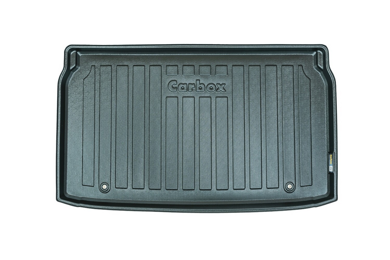 Boot mat suitable for Opel Mokka B 2020-present Carbox Form PE rubber - black