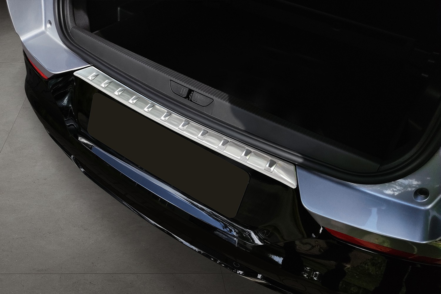 Bumperbeschermer geschikt voor Opel Grandland X 2021-heden RVS geborsteld