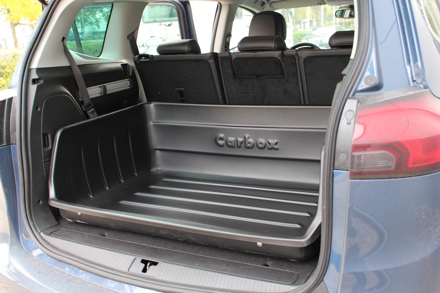 Boot liner suitable for Opel Zafira Tourer C 2011-2019 Carbox Classic YourSize 106 x 80 high wall