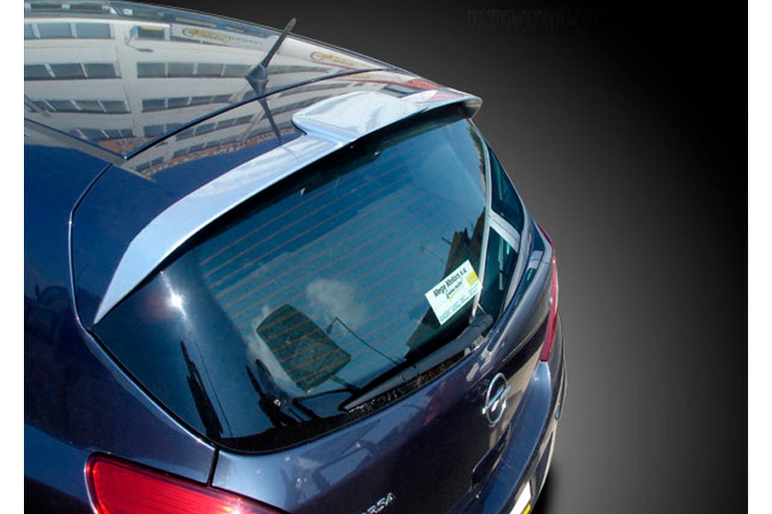 Dakspoiler geschikt voor Opel Corsa D 2006-2014 5-deurs hatchback