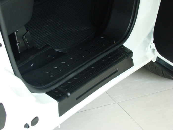 Door sill plates suitable for Opel Combo D 2011-present PU  - 2 pieces