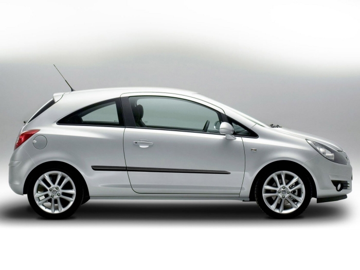 Ladekantenschutz Opel Corsa D - | Mattschwarz CarParts-Expert