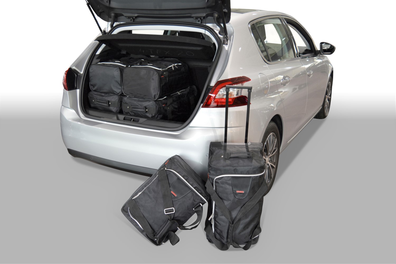 Reistassenset geschikt voor Peugeot 308 II 2013-2021 5-deurs hatchback