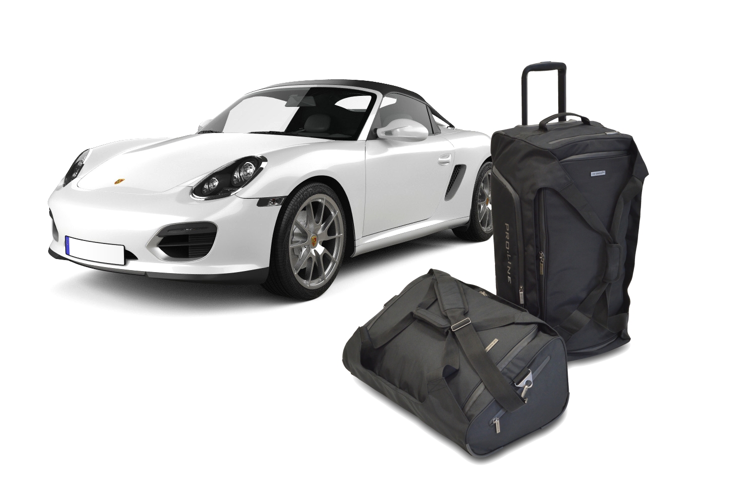 Set de sacs de voyage convient à Porsche Boxster (987) 2004-2012 Pro.Line