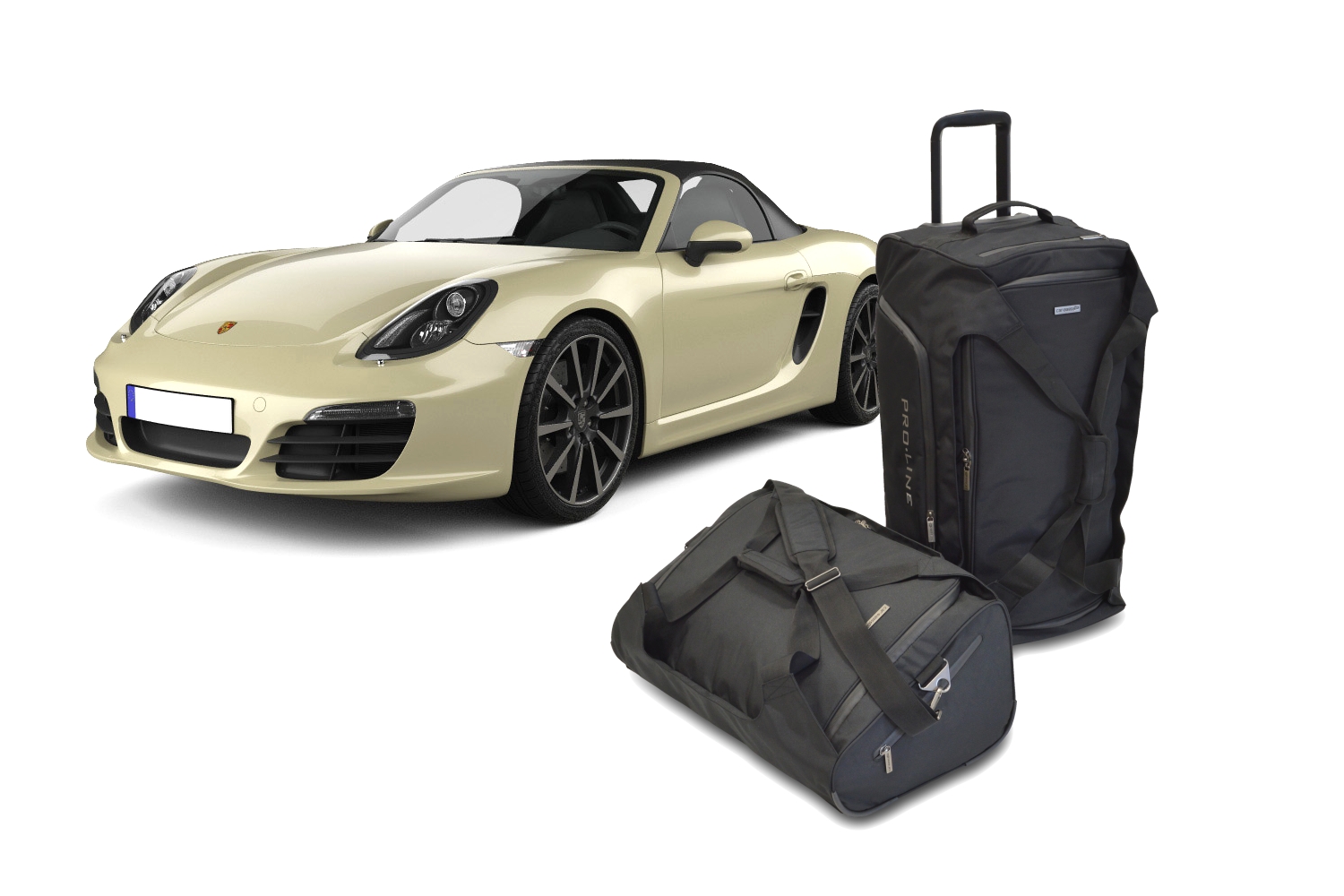 Travel bag set suitable for Porsche Boxster (981) 2012-2016 Pro.Line