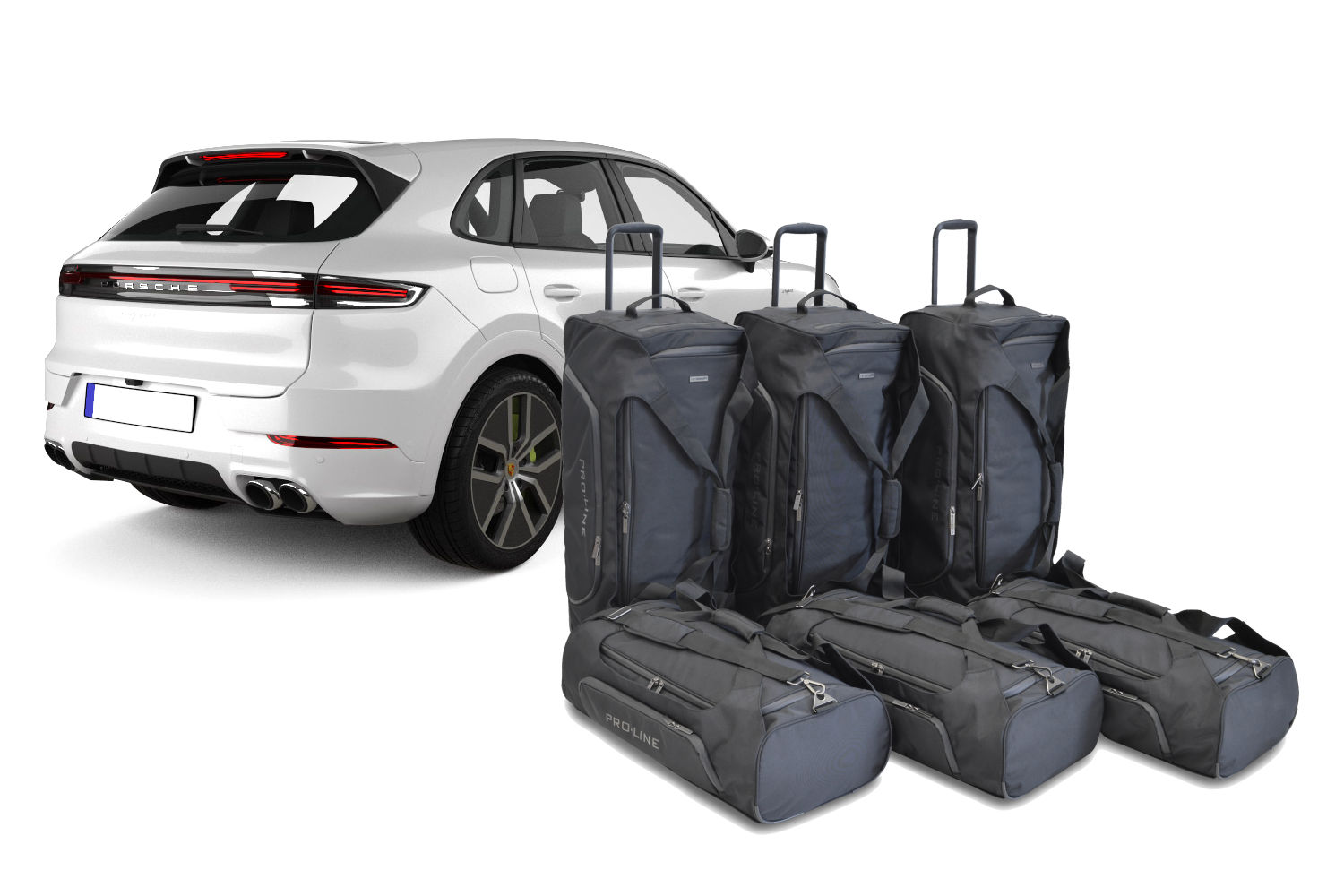 Travel bag set suitable for Porsche Cayenne III (PO536) 2024-present Pro.Line