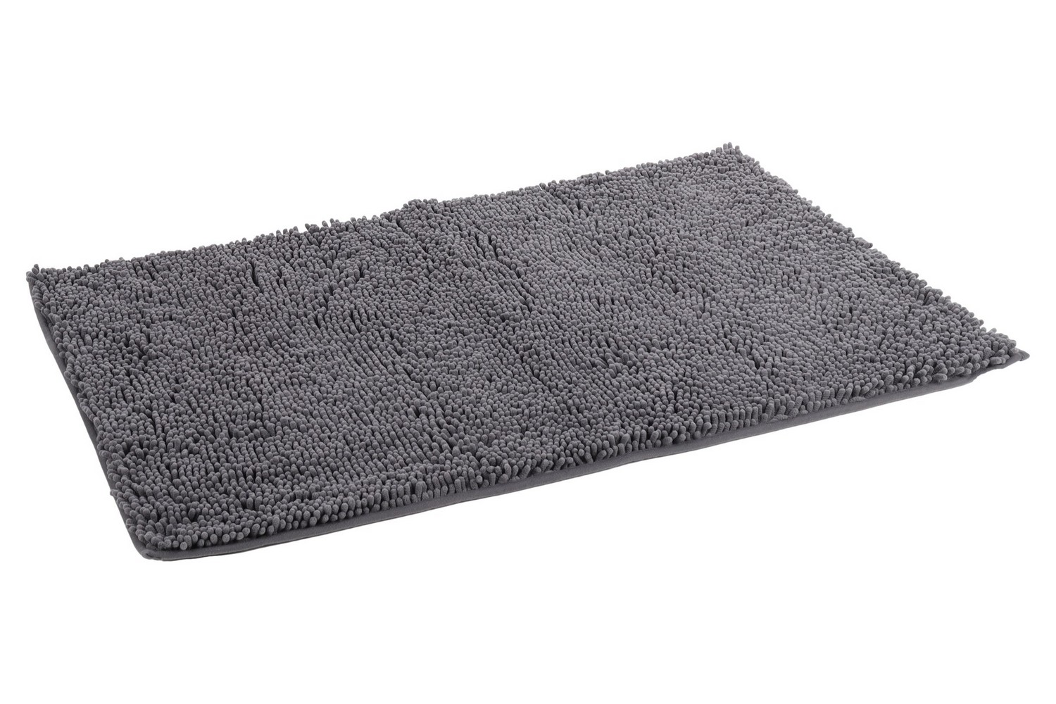 Lying mat Fluffy grey - 100,5 x 63 cm