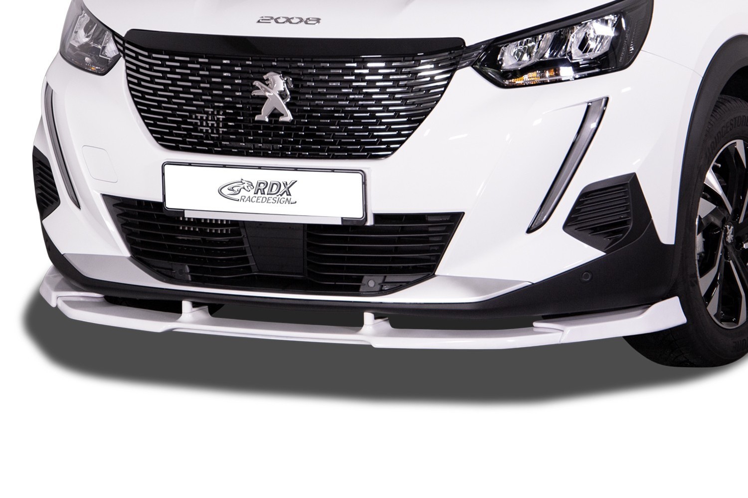 Front spoiler suitable for Peugeot 2008 II 2019-present Vario-X PU