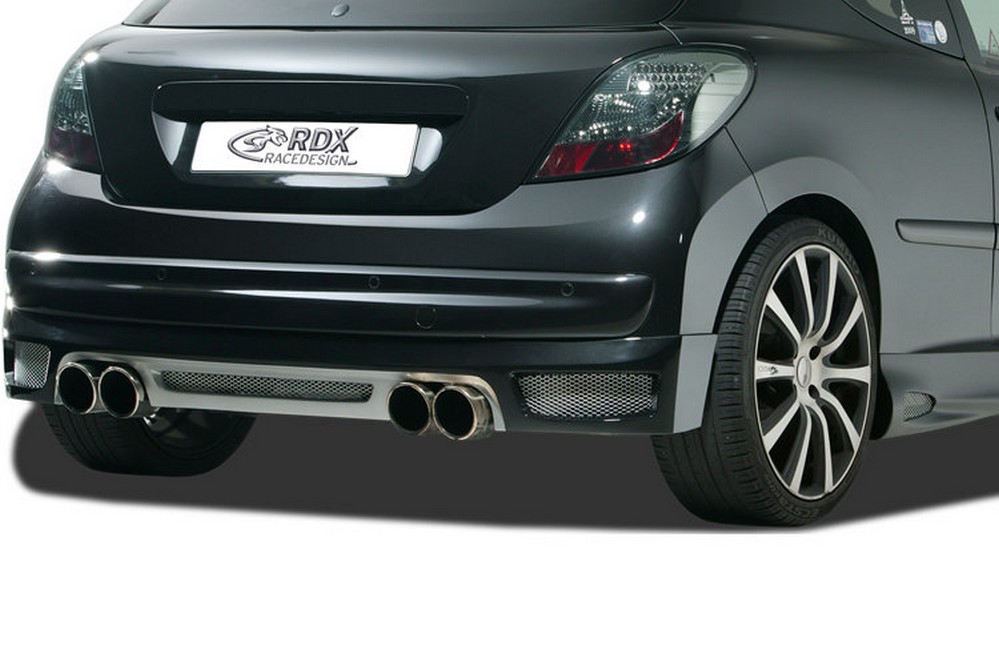 Heckschürze passend für Peugeot 207 2006-2015 3 & 5-Türer Schrägheck PU